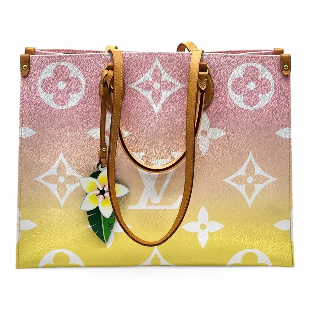 Louis Vuitton OnTheGo Tote By The Pool Monogram Giant GM Pink - Picture 3 of 10